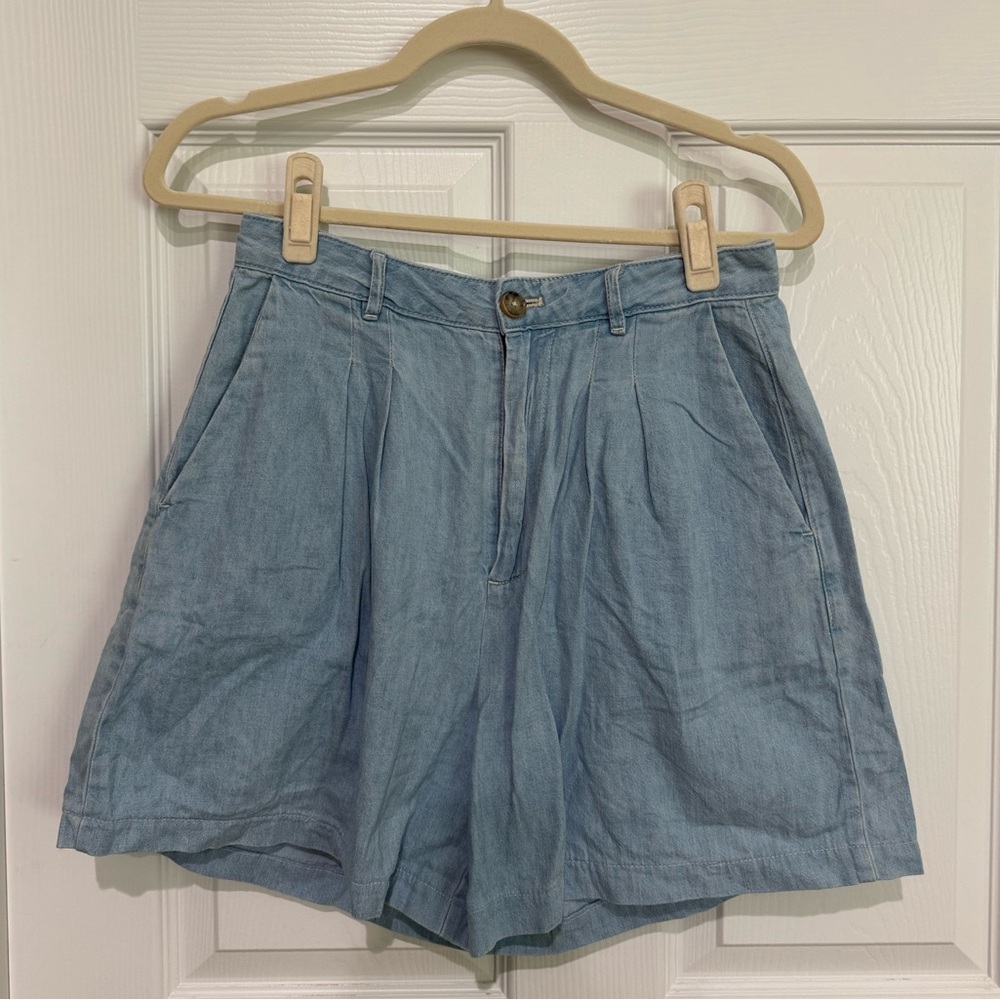 Anthropologie Light Blue Women's Casual Shorts